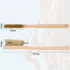 Bàn chải nhỏ leo núi đá phấn bàn chải leo núi đá để làm sạch các tổ chức với hangboard leo núi - Product Image 3