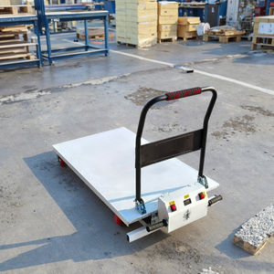 Hydraulische Handkar Met Elektrisch Hefplatform Schaartype Hefplatform Flatbed Elektrisch Hydraulisch - Product Image 1