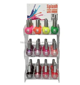 Custom Essie Nail Polish Cosmetic Display Racks With Professionalism In Each Single Stage Of The Manufacturing Process