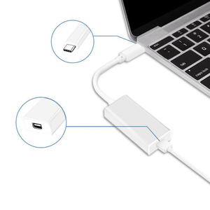 D3180 <strong>Thunderbolt</strong> 3 auf <strong>Thunderbolt</strong> <strong>2</strong> Adapter Type <strong>C</strong> Kabel <strong>USB</strong> type <strong>c</strong> <strong>to</strong> miniDP ABS adapter cable - Product Image 3