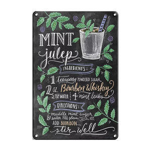 Glace froide <span class=keywords><strong>Cocktail</strong></span> décor mur <span class=keywords><strong>bar</strong></span> artisanat ancienne impression rétro signe vip salon Vintage métal affiche logo étain voiture plaque Offre Spéciale - Product Image 5