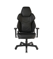 Chaise de jeu personnalisée, ergonomique, confortable, à dossier haut, inclinable, noire, de style moderne et de luxe