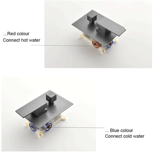 AMAXO高級壁掛けシャワーセットバスタブシャワー隠し蛇口 - Product Image 3