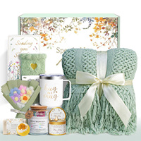Coffrets Cadeaux Promotionnels d'Entreprise pour Femmes 2026 pour la Fête des Mères et les Anniversaires - Coffret Cadeau de Bain Artisanal Exquis Gaufré avec Logo OEM