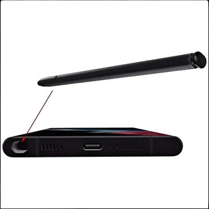 แอคทีฟสไตลัส เอส เพ็นสำหรับซัมซุง กาแลคซี่ เอส 23 อัลตร้า 5G SM-S918B S918U S918U1 S918W S918N S918E 4096 บลูทูธ 0.7 มม. ปลายปากกา IP68 สีดำ - Product Image 2