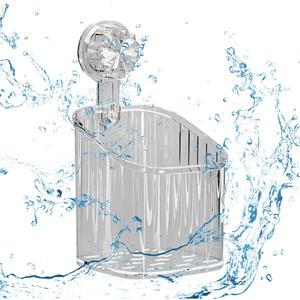 Juego de accesorios de baño de carrito de ducha extraíble pequeño plateado con estante de accesorios para dormitorio, cocina y baño - Product Image 3