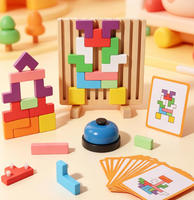 Nouveau jeu de société de combat à double bloc, jeu de cartes à deux joueurs, puzzle éducatif avec interaction parent-enfant
