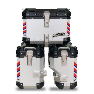 Metallo di alta Qualità Top Box di Alluminio Del Motociclo Laterale Scatola e Scatola di Coda Con Rack per BMW Moto - Product Image 3