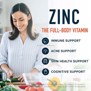 Vegan Sans Gluten 60 Microbilles Capsules Supplément de <span class=keywords><strong>Zinc</strong></span> avec 2mg de Bisglycinate de Cuivre Chélaté Vitamine B6 - Product Image 3