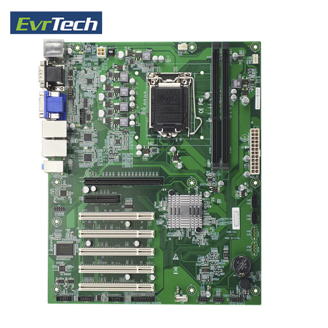 Low Cost Embedded Atx Lga 1155 Motherboard With B75 Chipset Support 5*PCI and 6*COM