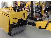 Compacteur routier à double tambour économique RWYL51C, mini-compacteur de sol de 2 tonnes, haute efficacité, à prix avantageux, à vendre