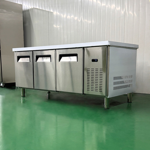 Deux mètres trois portes sous le comptoir réfrigérateur établi réfrigérateur commercial en acier inoxydable <span class=keywords><strong>de</strong></span> haute qualité - Product Image 4