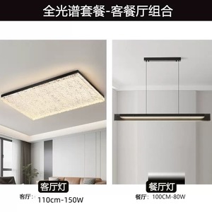 Lampe de plafond LED minimaliste de luxe pour salon, chambre, bureau, protection des yeux, commande vocale intelligente, dropshipping Shopify - Product Image 2