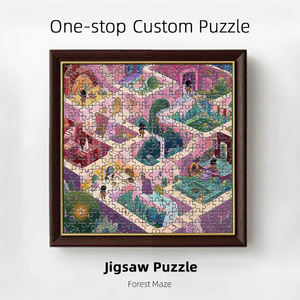 <span class=keywords><strong>Puzzle</strong></span> Personalizzato con Confezione in Sacchetto, Produzione Diretta, Stampa Personalizzata del Tuo Design - Product Image 6