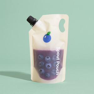 Tùy chỉnh in Refill túi với vòi in kỹ thuật số sinh thái thân thiện với nước trái cây túi kraft Spout Pouch 500ml Pouch Spout - Product Image 3