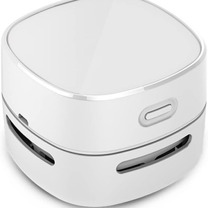 เครื่องดูดฝุ่นแบบตั้งโต๊ะขนาดเล็ก ชาร์จผ่านพอร์ต USB ไร้สาย หมุนได้ 360 องศา สำหรับทำความสะอาดเส้นผม - Product Image 1