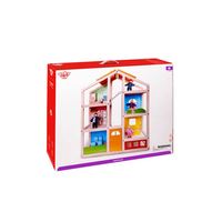 Muebles familiares para niños, casa de muñecas de juguete de madera, bricolaje, nuevo diseño