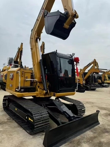 Excavatrices Caterpillar 307 d'occasion à haute efficacité avec attache rapide, brise-roche et accessoire de pouce, 7T, pour l'exploitation minière - Product Image 2