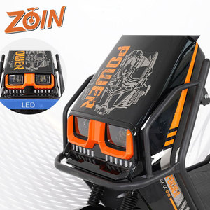 Bicicleta Eléctrica Urbana en Oferta, Motocicleta Deportiva, Scooter Eléctrico de Alta Velocidad 65-70km/h con Doble Freno de Disco para el Mercado Global - Product Image 5