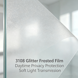 Película Adhesiva Translúcida <span class=keywords><strong>para</strong></span> Ventanas, Efecto Esmerilado, Privacidad, <span class=keywords><strong>para</strong></span> Oficinas, Divisiones, Baños, Vidrios Interiores - Product Image 2