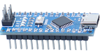 Placa de Soldadura Nano V3.0 Mejorada, Placa de Desarrollo USB ATmega328P, Placa de Control Industrial para Aprendizaje y Evaluación
