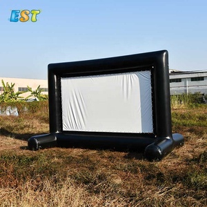 Pantalla de Cine Inflable Portátil Plegable de 20 pies, Proyector de TV Instantáneo para Cine al Aire Libre, Pantalla de Cine Inflable Gigante - Product Image 4