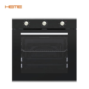 New Products 74L Built in Oven 60cm Knob Control Black Wall Oven for Pizza Cooking - Product Image 1