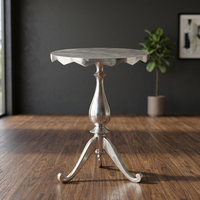Table basse en aluminium de luxe pour salon