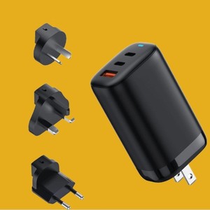 2024 nuevo enchufe de cargador GaN PD 65W con pantalla Led tipo C adaptador de puerto de carga múltiple cargadores de escritorio de carga rápida - Product Image 4