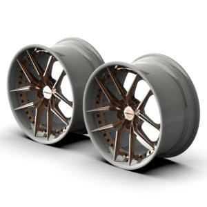 Adaptado para S101SC 2 piezas 19 "20" 21 "22" ruedas de coche de pasajero de plato profundo negro Chevrolet Corvette C5 C6 C7 C8 5 agujeros - Product Image 6