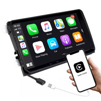 Radio Android layar sentuh 9 inci, navigasi otomatis Android layar besar mesin terintegrasi navigasi GPS untuk Volkswagen