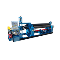 Machine à rouler les plaques bon marché de 10mm W11-10mmx2000mm 3 rouleaux Machine à cintrer les plaques Machine à cintrer les rouleaux fabriquée en Chine