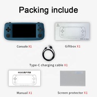 Console de jeu portable RG503 avec écran de 4.95 pouces, 64 go 64 bits, plus de 23000 jeux Anbernic RG503 RK3566, système Linux