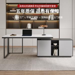 โต๊ะหินเข้ามุมขนาดเล็กหรูหราน้ำหนักเบาโต๊ะคอมพิวเตอร์พับได้สำหรับใช้ในบ้านสำนักงาน - Product Image 3