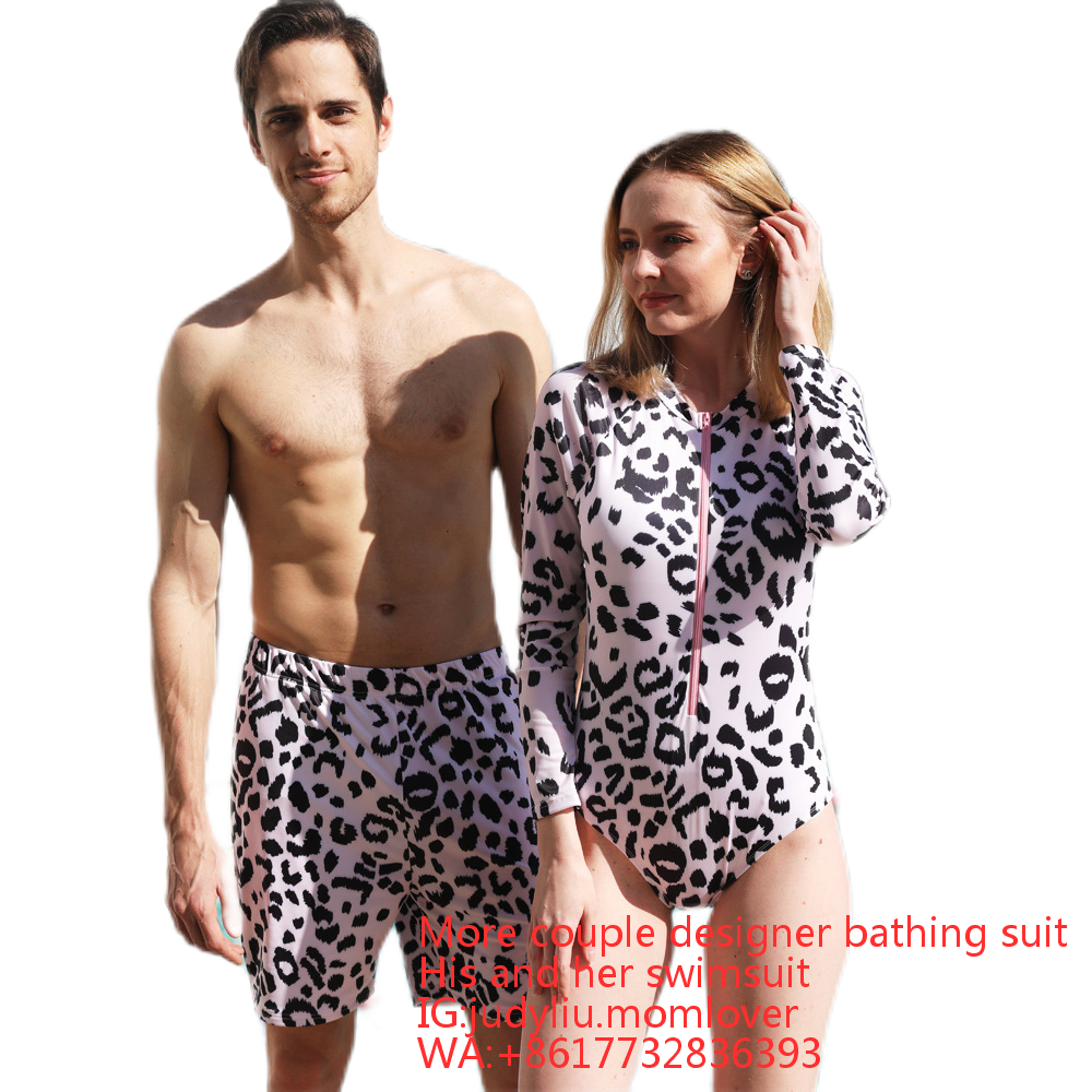 Коллекция 2021 года, парный купальник от известного бренда deisневра, купальник с высокой талией, купальные костюмы для него и ее, комплект бикини и мужских плавок