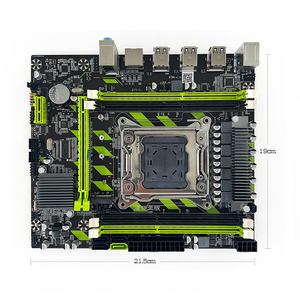 LGA-2011 핀 <span class=keywords><strong>DDR3</strong></span> 메모리 및 M.2 인터페이스가있는 새로운 X79G 데스크탑 컴퓨터 마더 보드 실제 X79 칩 - Product Image 3