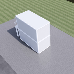 <span class=keywords><strong>Casa</strong></span> Contenedor <span class=keywords><strong>Prefabricada</strong></span> de Lujo, Estructura de Acero Ligero, <span class=keywords><strong>Kit</strong></span> de <span class=keywords><strong>Casa</strong></span> <span class=keywords><strong>Prefabricada</strong></span>, Villa Contenedor de 2 Pisos, Casas - Product Image 3