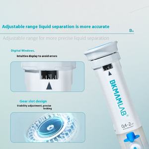Dispensador de Pipeta Electrónico BKMAM <span class=keywords><strong>Dragon</strong></span>, 50 ml, Ajustable, Cuantitativo, de Polipropileno, para Uso en Laboratorios Químicos - Product Image 4