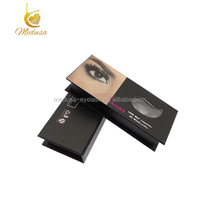 Faux cils synthétiques en bande transparente noire longue, faits à la main, naturels, en gros, OEM, marque privée, cils 3D en fourrure, 0,07 mm, effet moelleux