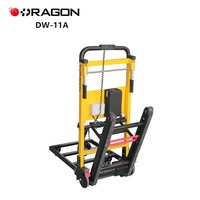 Chariot à plateforme électrique pour monter les escaliers, en aluminium, nouvelle conception, capacité de 180 kg, personnalisable OEM pour le chargement lourd