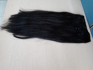 VC Hair 100% Virgin Cutticle Aligned Máquina de extensión de cabello vietnamita Trama doble Rubio ondulado profundo para paquetes rectos de color - Product Image 3