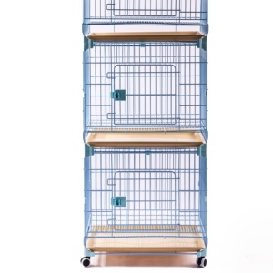 Quick Fold Dog Crate One Hand Folding, Portable Metal Kennel for Dogs with Carry Bag, Space Saving Pet <b>Cage</b> - Product Image 4