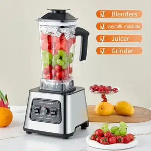 China Toonaangevende Merk Blenders Commerciële Zware Blender Voor Shakes En Smoothies Elektrische Groente Chopper