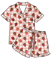 Nouvelle conception, vente en gros, 2 pièces, pyjama d'été confortable en coton tricoté, écologique, ensemble de pyjama pour femme à manches courtes et short