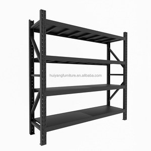 HY rak gudang penyimpanan industri, rak penyimpanan baja dapat disesuaikan, rak garasi, rak industri, rak tugas berat - Product Image 1