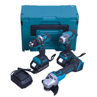Juego de Herramientas Eléctricas Inalámbricas de 21V, Kit Combinado Profesional para Uso Industrial Pesado, Precio de Fábrica