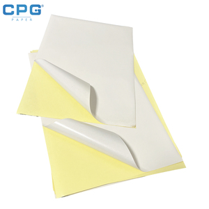 Jumbo <b>Roll</b> Sticker <b>Paper</b> 70gsm Glossy White Self Adhesive Label Material for Food and Beverage Packaging - Product Image 1
