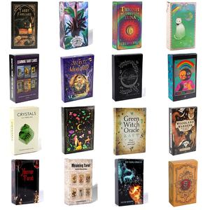 بطاقات تارو أوراكل إنجليزية جديدة لعام 2025، أكثر من 100 قطعة، مقاس 4.05 بوصة × <span class=keywords><strong>2</strong></span>.48 بوصة، مع كتيب إرشادي، رموز للتنبؤ بالمستقبل، مستلزمات الحفلات، لعبة لوحية - Product Image 1