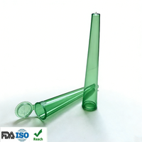 Vente en gros de tubes coniques avec bouchon à clapet résistant aux enfants de 109 mm, contenants en plastique personnalisables, emballage de cigarettes, prix d'usine
