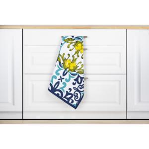 Asciugamano da Cucina Excelsa in Cotone Amalfi 50x70 Cm con Stampa Floreale - Product Image 3